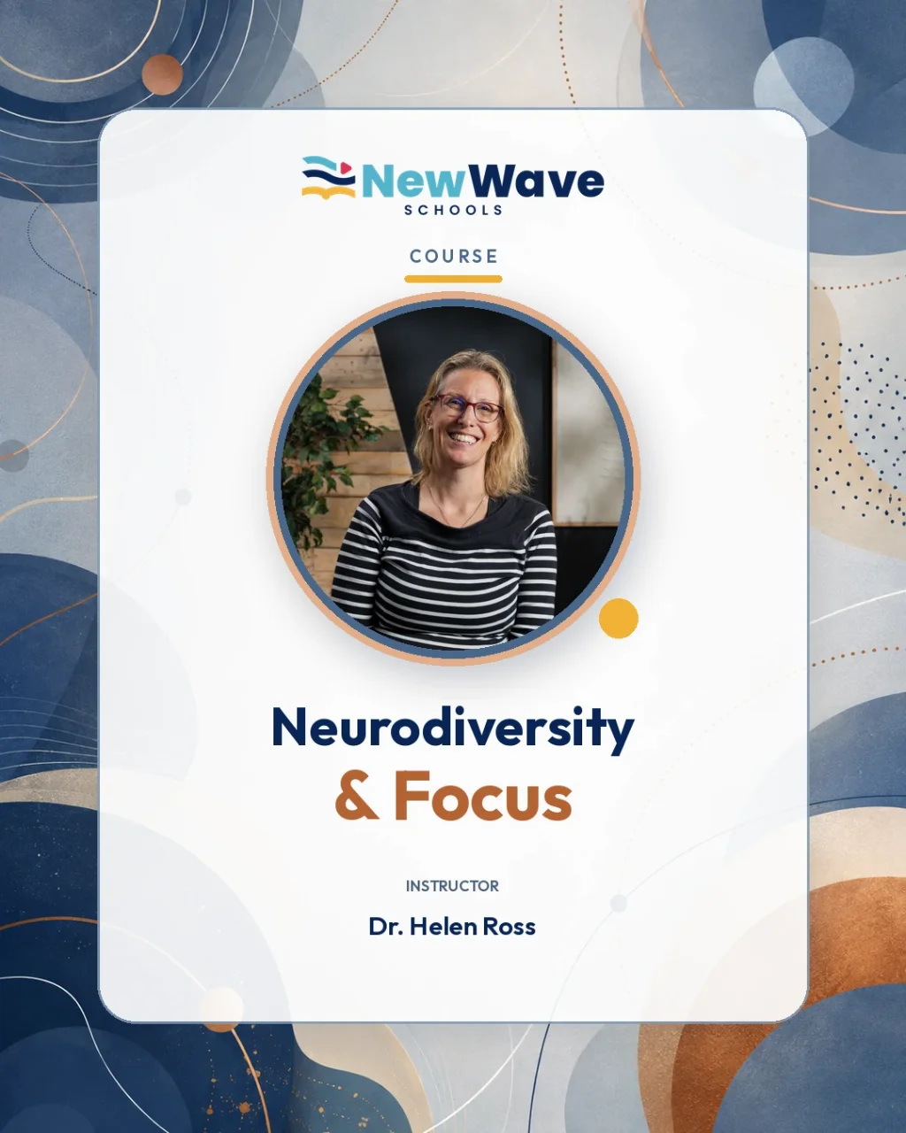 Neurodiversity & Focus course artwork
